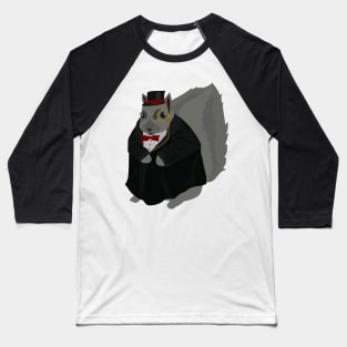 A fancy chubby squirrel Baseball T-Shirt